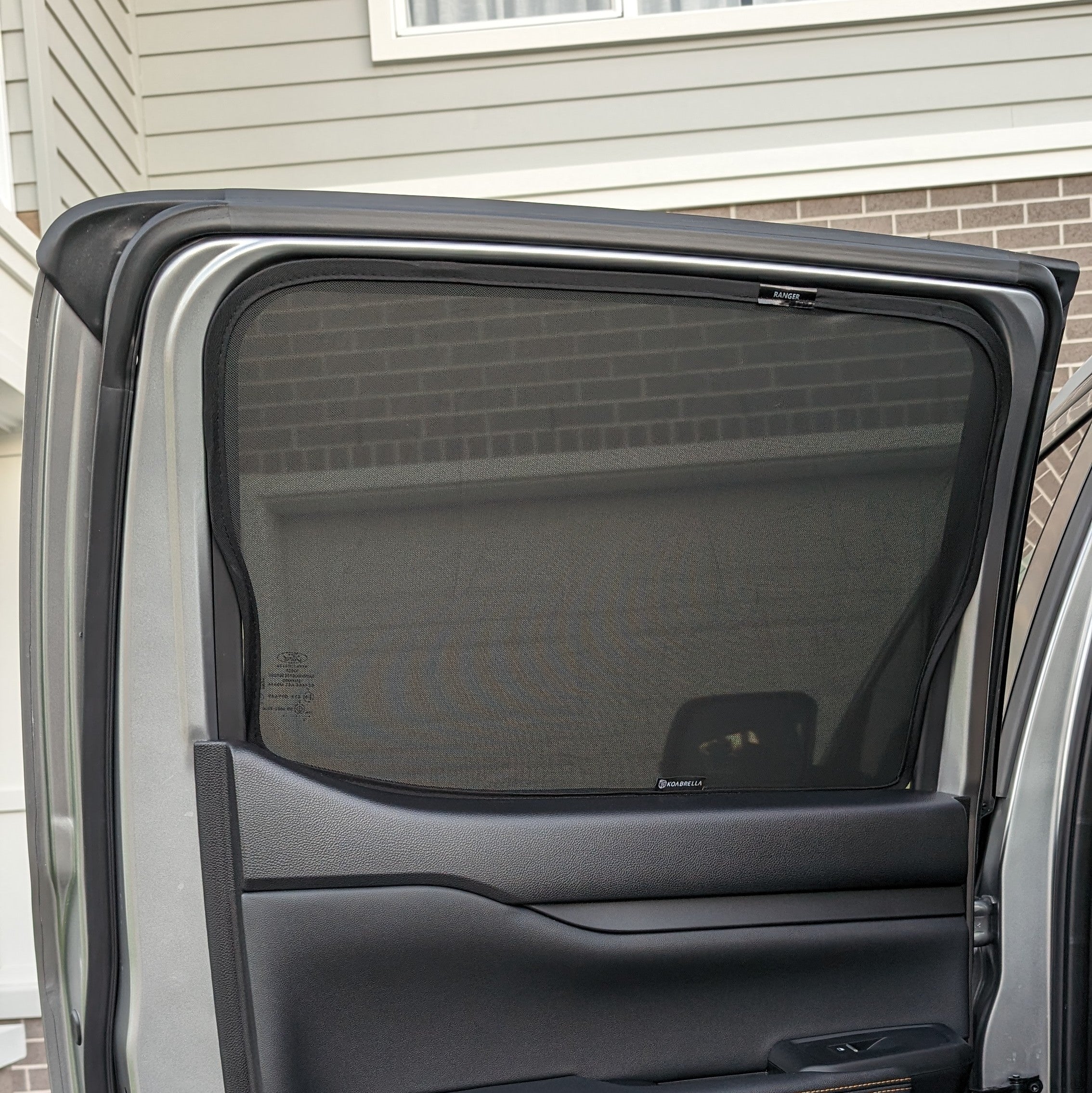Car Window Sun Shades UVE 87% for Ford Ranger (2022-present)