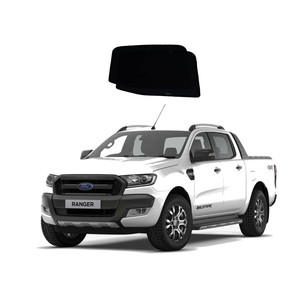 Car Window Sun Shades UVE 87% for Ford Ranger (2011-2022)