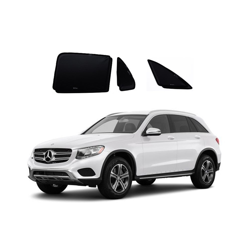 Car Window Sun Shades UVE 87% for Mercedes Benz GLC (2016-2022)