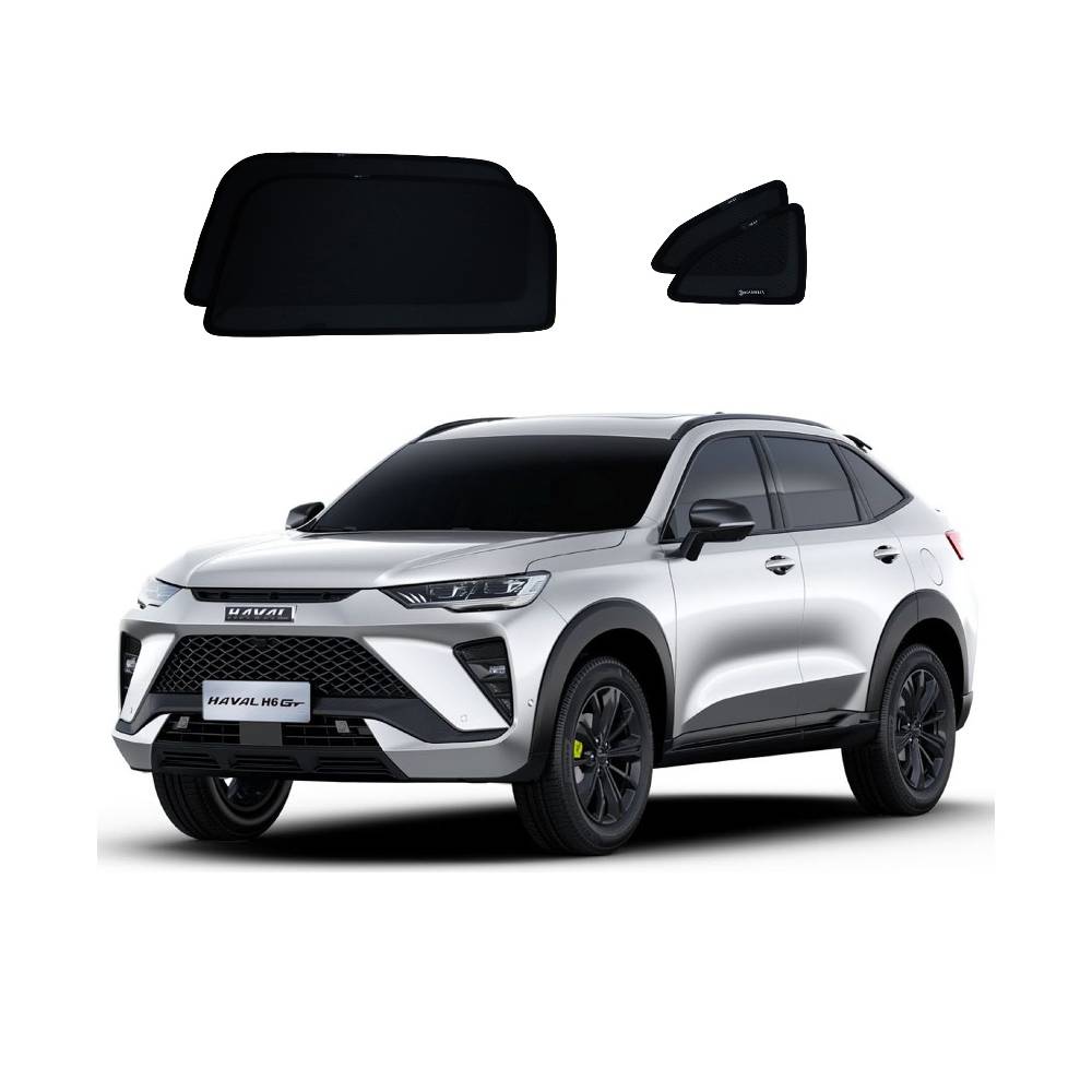 Car Window Sun Shades UVE 87% for GWM Haval H6 GT (2022-present)