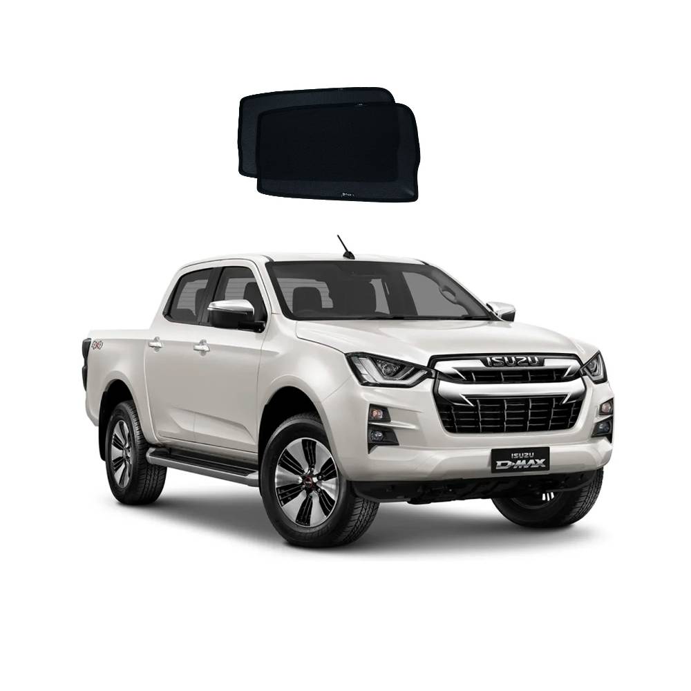 Car Window Sun Shades UVE 87% for Isuzu D-max (2020-present)