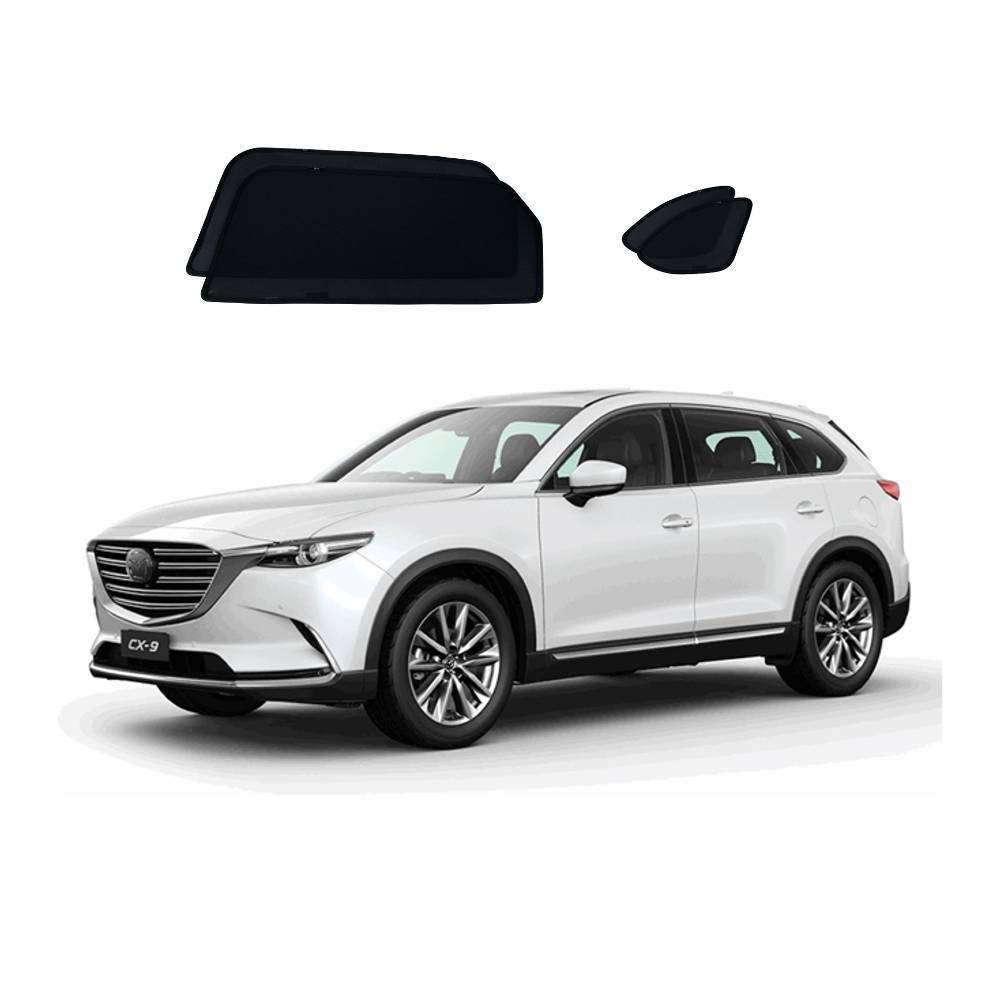 Car Window Sun Shades UVE 87% for Mazda CX-9 (2016-present)