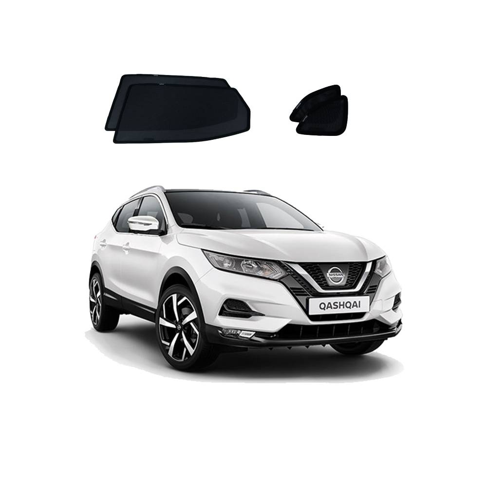 Car Window Sun Shades UVE 87% for Nissan Qashqai 2nd Generation J11 (2013-2022)