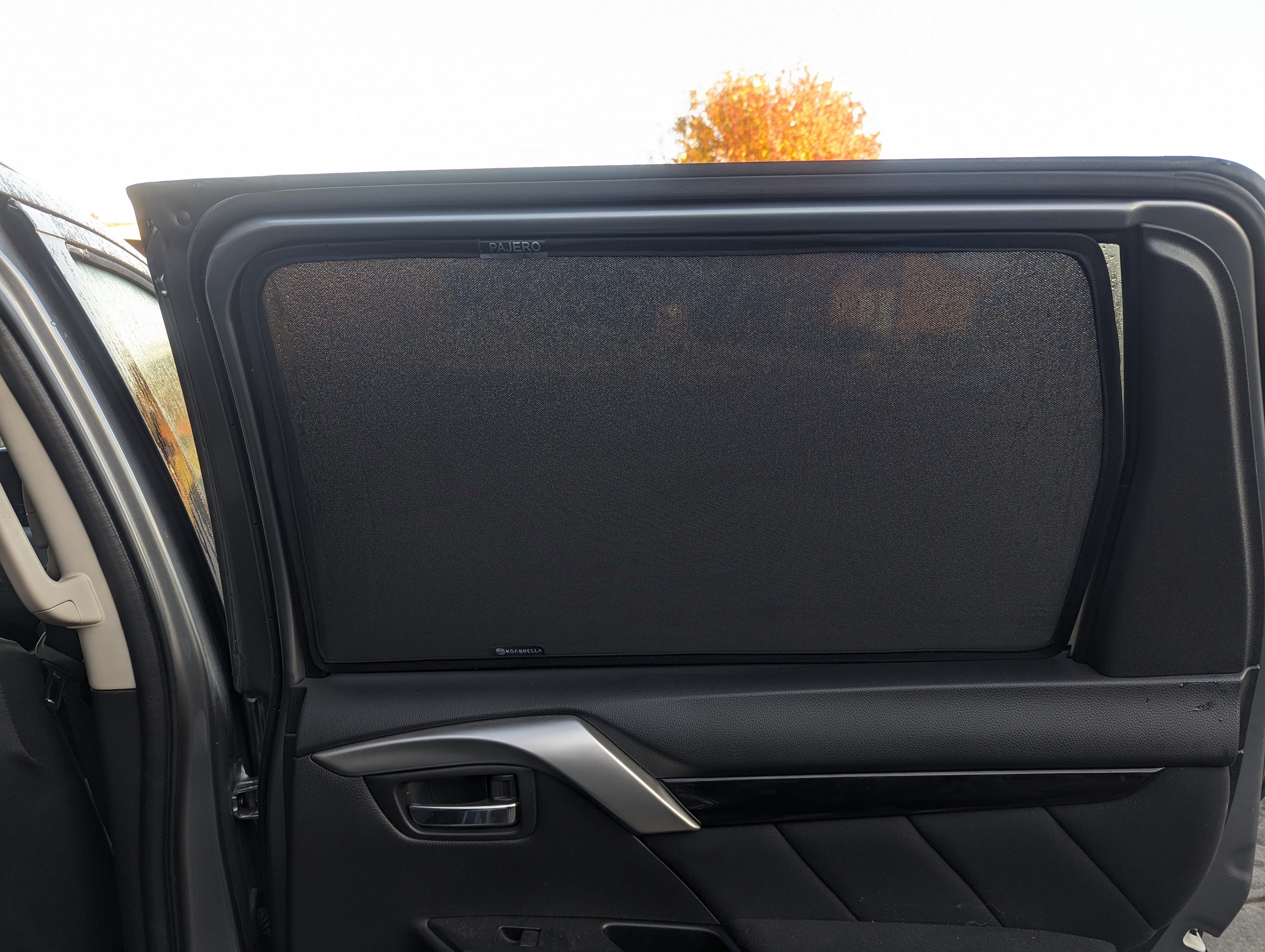 Car Window Sun Shades UVE 87% for Mitsubishi Pajero Sport (2015-present)