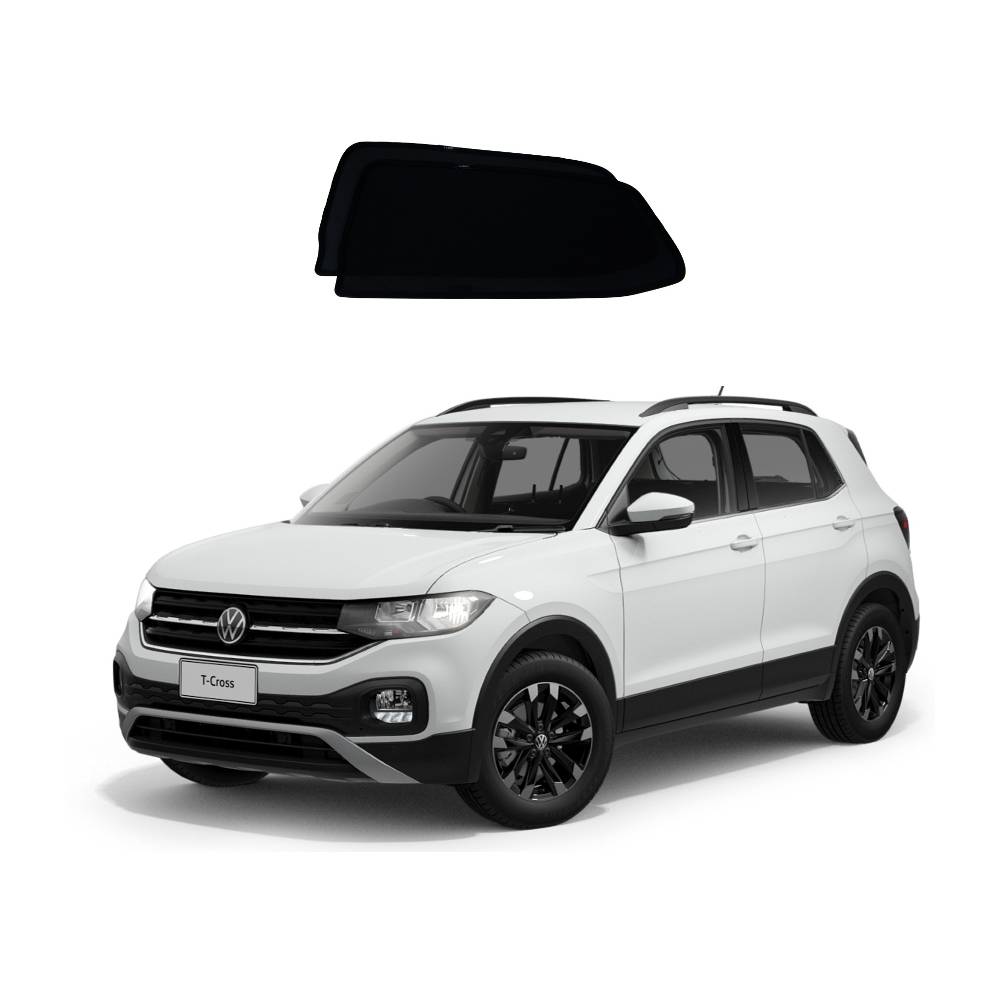 Car Window Sun Shades UVE 87% for Volkswagen T-Cross (2018-present)