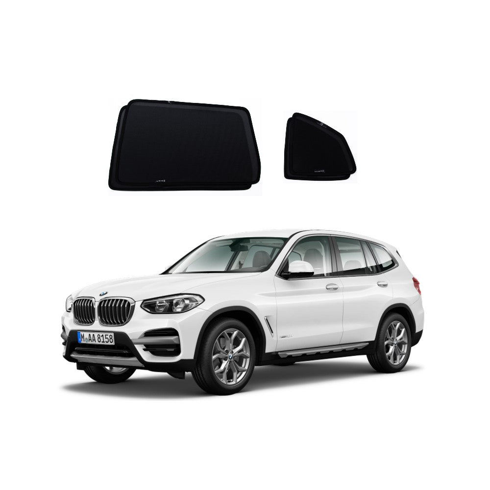 Car Window Sun Shades UVE 87% for BMW X3 3rd Generation (2018-2024)