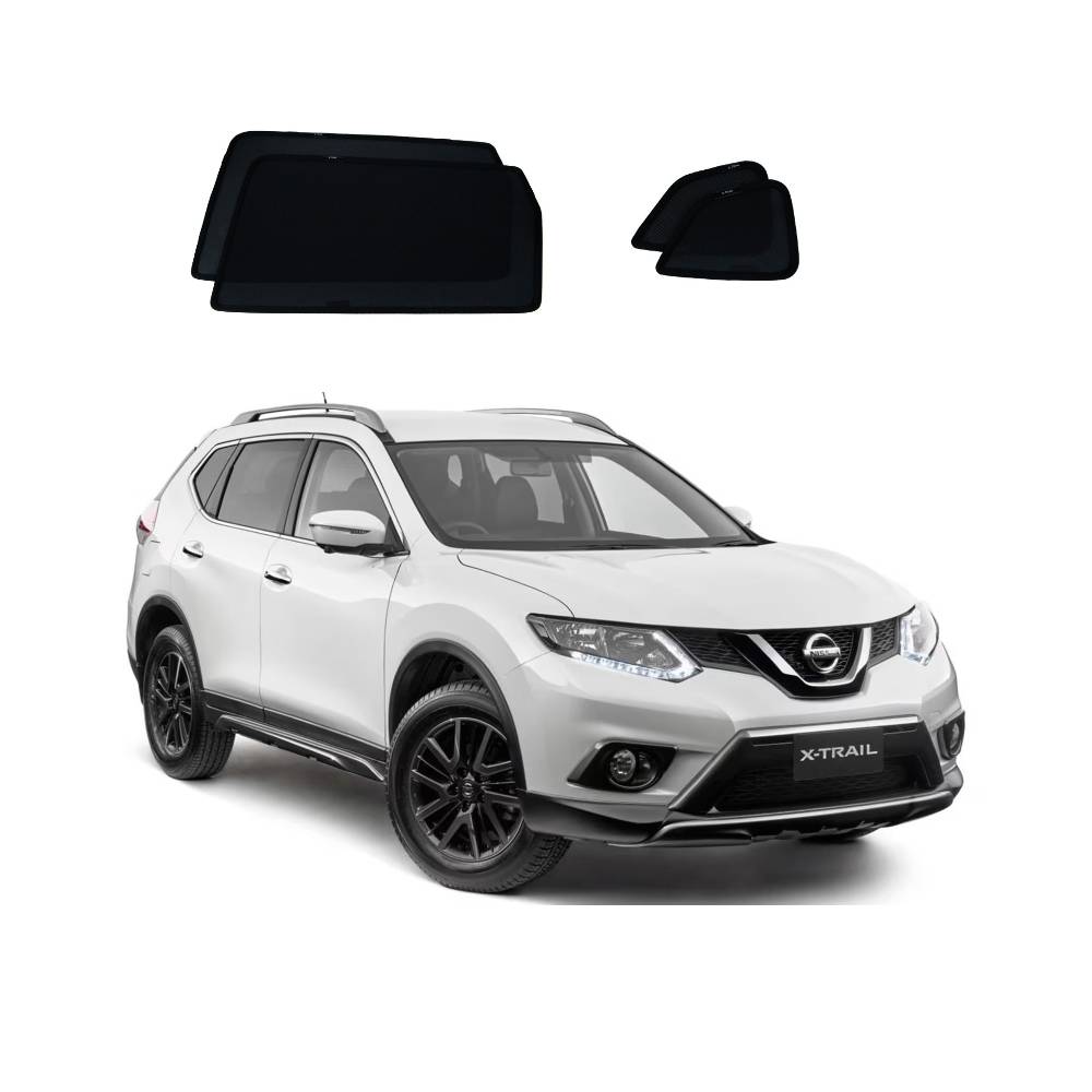Car Window Sun Shades UVE 87% for Nissan X-trail (2013-2022)