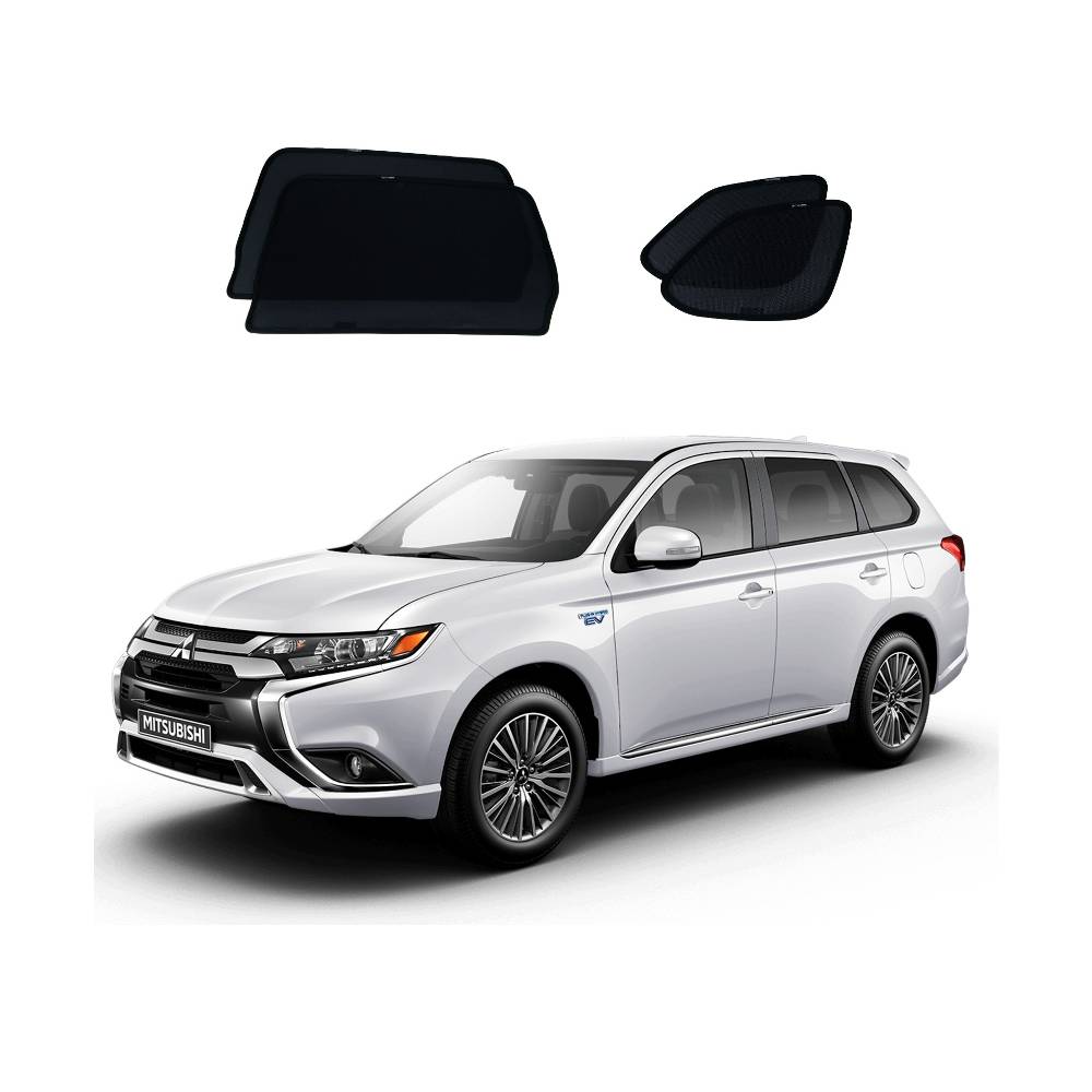 Car Window Sun Shades UVE 87% for Mitsubishi Outlander (2012-2021)