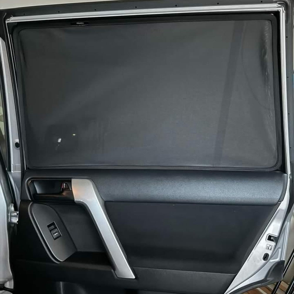 Car Window Sun Shades UVE 87% for Toyota Landcruiser Prado 150 (2009-2024)