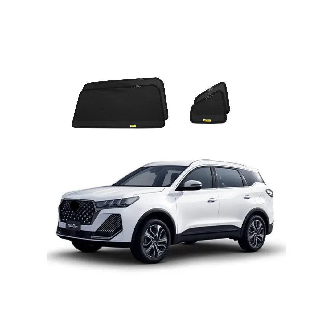 Car Window Sun Shades UVE 87% for Chery Tiggo 7 Pro (2020-present)