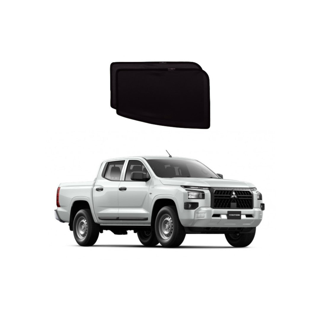 Car Window Sun Shades UVE 87% for Mitsubishi Triton 6th Gen (2024-present)