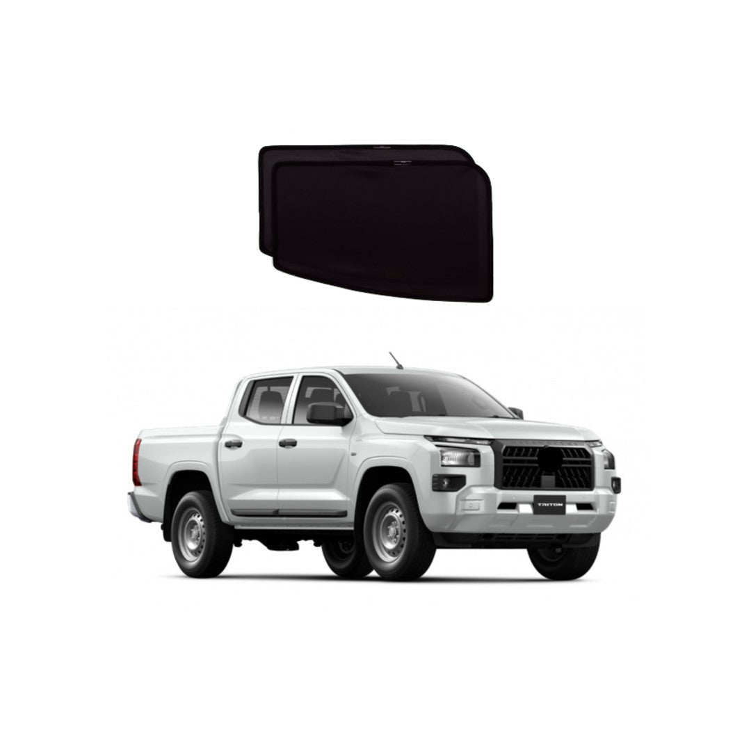Car Window Sun Shades UVE 87% for Mitsubishi Triton 6th Gen (2024-present)