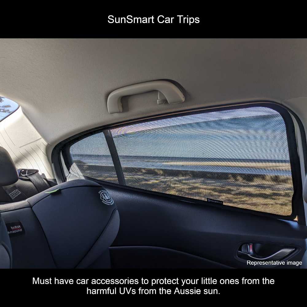 Car Window Sun Shades UVE 87% for Toyota RAV4 (2018-present)
