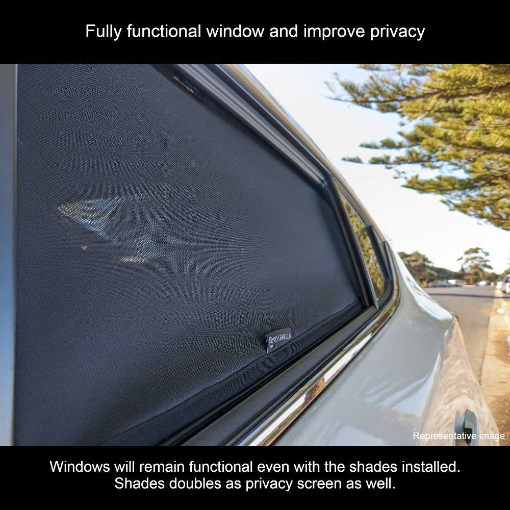 Car window deals sun deflector