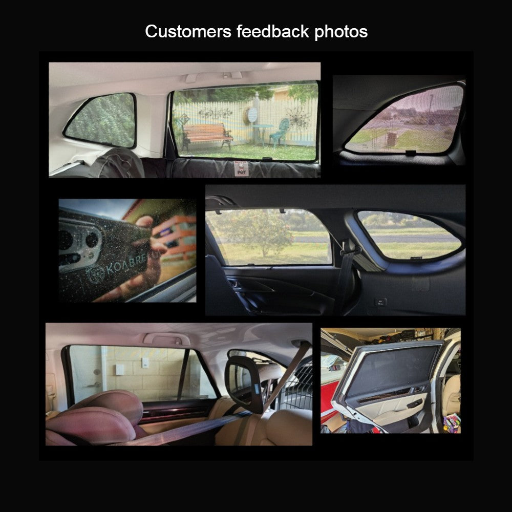 Car Window Sun Shades UVE 87% for Toyota LandCruiser 300 Series (2021-present)