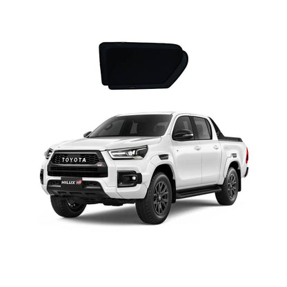 Car Window Sun Shades UVE 87% for Toyota Hilux (2015-present)