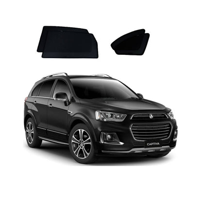 Car Window Sun Shades UVE 87% for Holden Captiva 7 Seat (2006-2018)