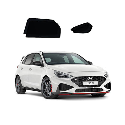 Car Window Sun Shades UVE 87% for Hyundai I30 Hatchback (2017-present)