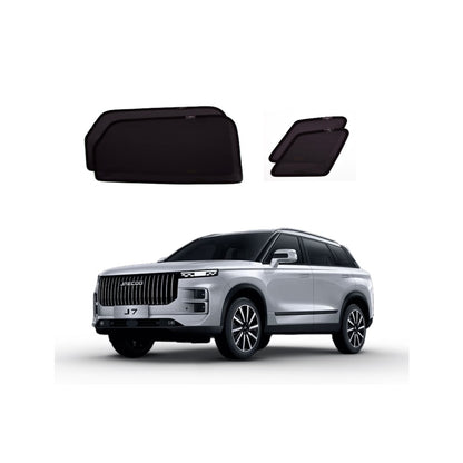 Car Window Sun Shades UVE 87% for Jaecoo J7 (2025-present)