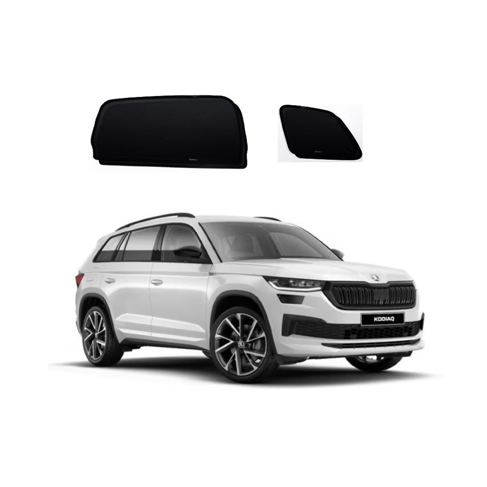 Car Window Sun Shades UVE 87% for Skoda Kodiaq (2016-2024)