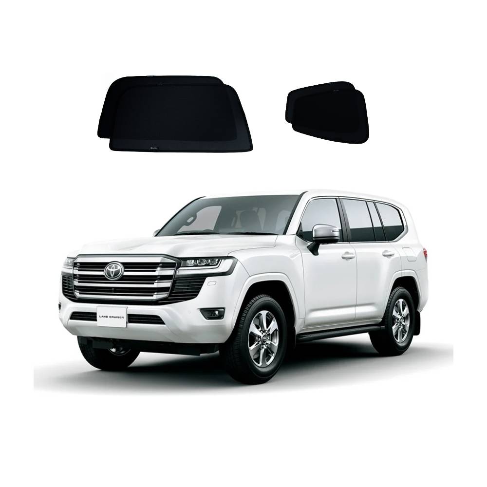 Car Window Sun Shades UVE 87% for Toyota LandCruiser 300 Series (2021-present)