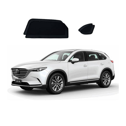 Car Window Sun Shades UVE 87% for Mazda CX-9 (2016-present)