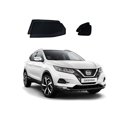Car Window Sun Shades UVE 87% for Nissan Qashqai 2nd Generation J11 (2013-2022)