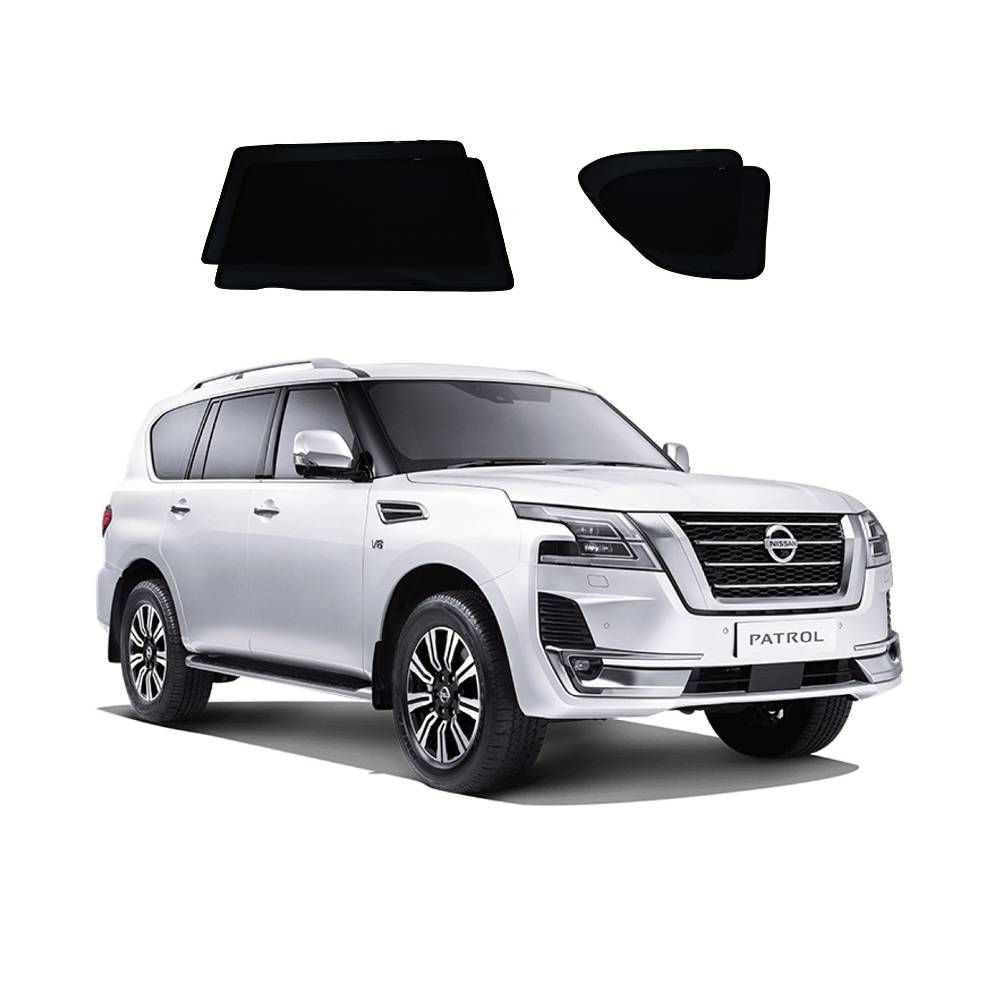 Car Window Sun Shades UVE 87% for Nissan Patrol Y62 (2010-present)
