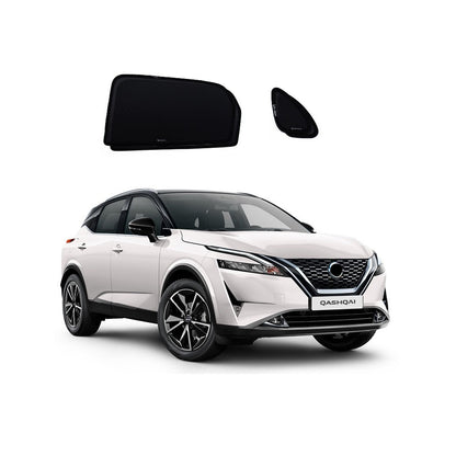 Car Window Sun Shades UVE 87% for Nissan Qashqai (2021-2025)
