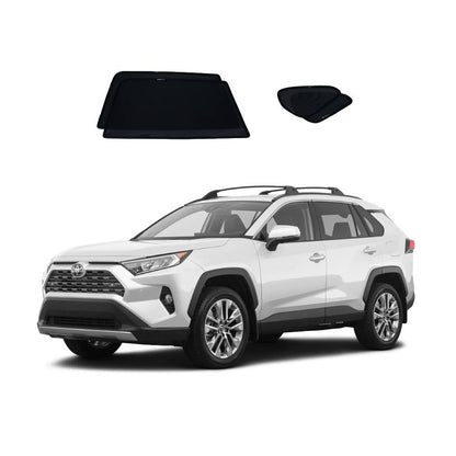 Car Window Sun Shades UVE 87% for Toyota RAV4 (2018-2025)
