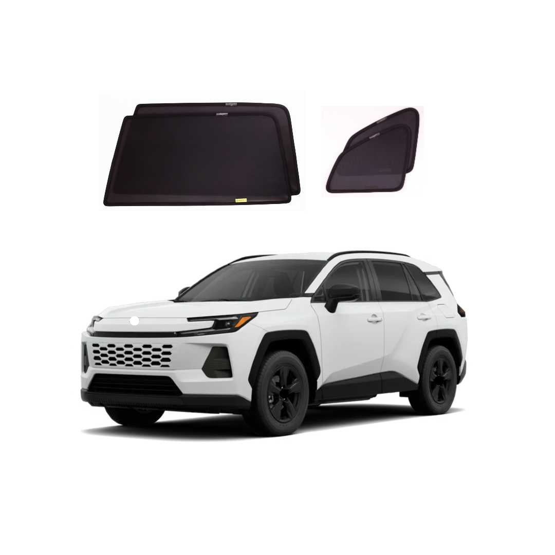 Car Window Sun Shades UVE 87% for Toyota RAV4 (2026-present)