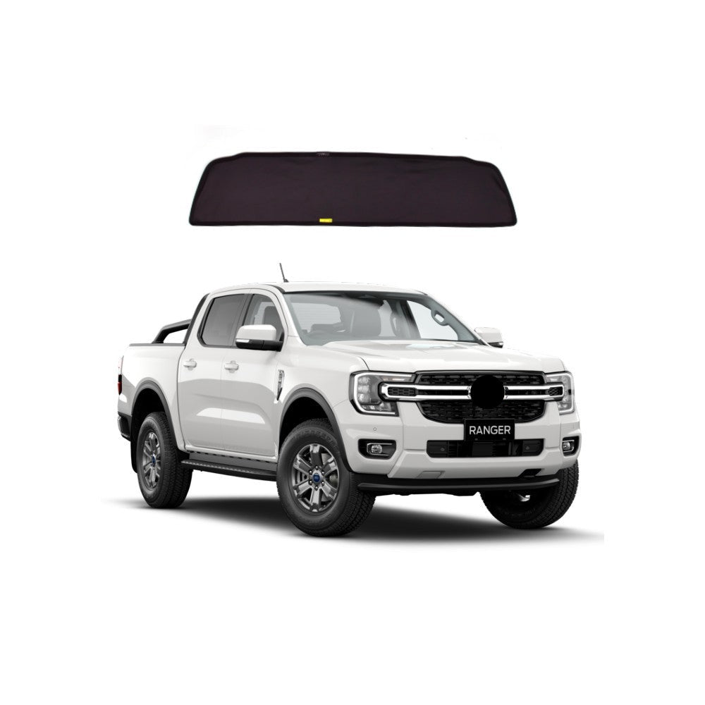Car Rear Windscreen Sun Shades UVE 87% for Ford Ranger (2022-present ...