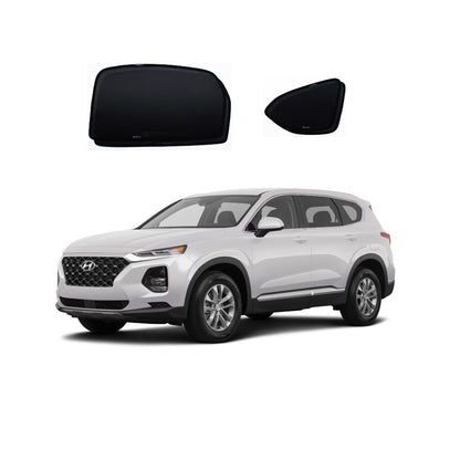 Car Window Sun Shades UVE 87% for Hyundai Santa Fe (2018-2024)