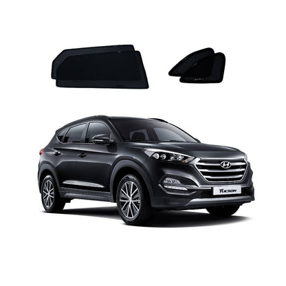 Car Window Sun Shades UVE 87% for Hyundai Tucson (2015-2021)