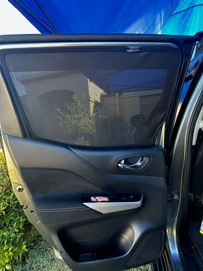Car Window Sun Shades UVE 87% for Nissan Navara NP300 (2014-present)