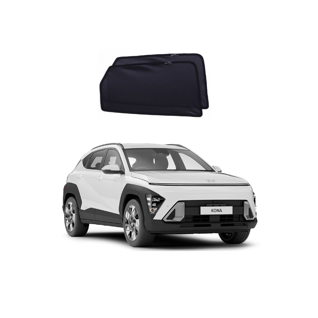 Car Window Sun Shades UVE 87% for Hyundai Kona (2024-present)