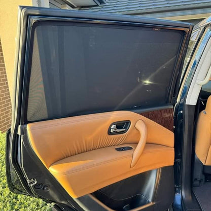 Car Window Sun Shades UVE 87% for Nissan Patrol Y62 (2010-present)