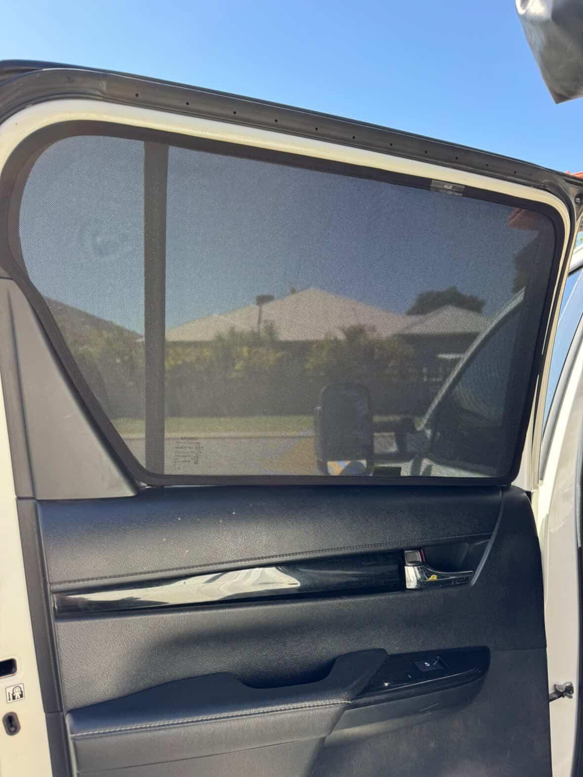 Car Window Sun Shades UVE 87% for Toyota Hilux (2015-present)