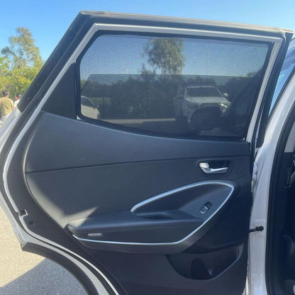 Car Window Sun Shades UVE 87% for Hyundai Santa Fe (2012-2018)